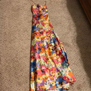 Onyx summer evening gown